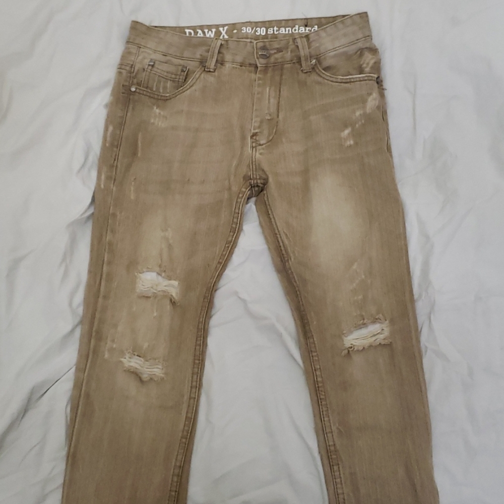 Raw x, 30/30, tan, pants